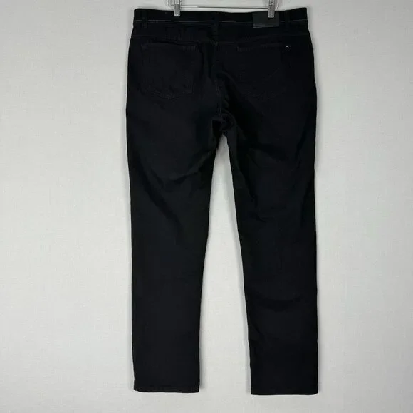 Brax Mens Pants 40x34 Black Cooper Fancy Regular Fit Straight Comfy Sustainable
